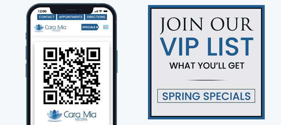 Join Cara Mia MEDSPA VIP List